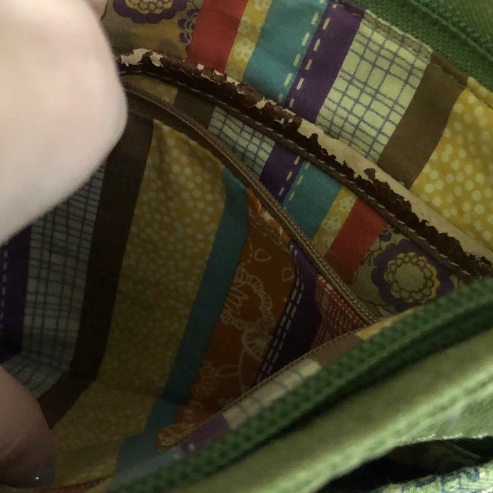 Fossil Vintage Green Crossbody Purse - Picture 9 of 9